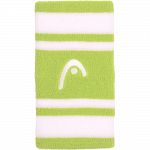 Head Striped Wristband 5'' Lightlime / White - 2 szt.
